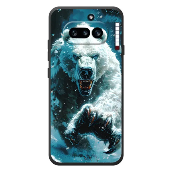 Чехол с принтом «Полярный медведь» для Nothing Phone (4a)