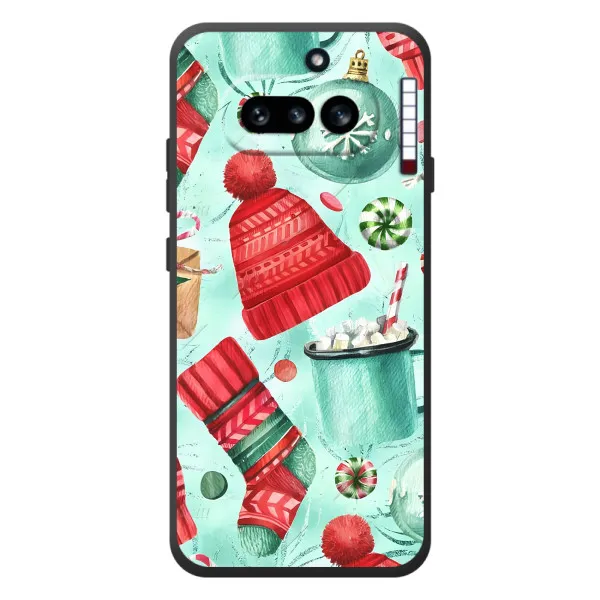 Чехол с принтом «Одежда НГ» для Nothing Phone (4a) Чехол с принтом «Одежда НГ» для Nothing Phone (4a)