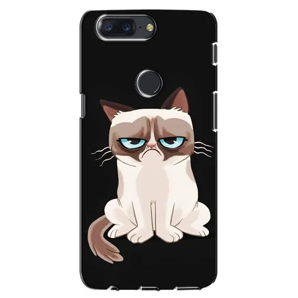 Чехол с принтом «Грустный кот» для OnePlus 5T