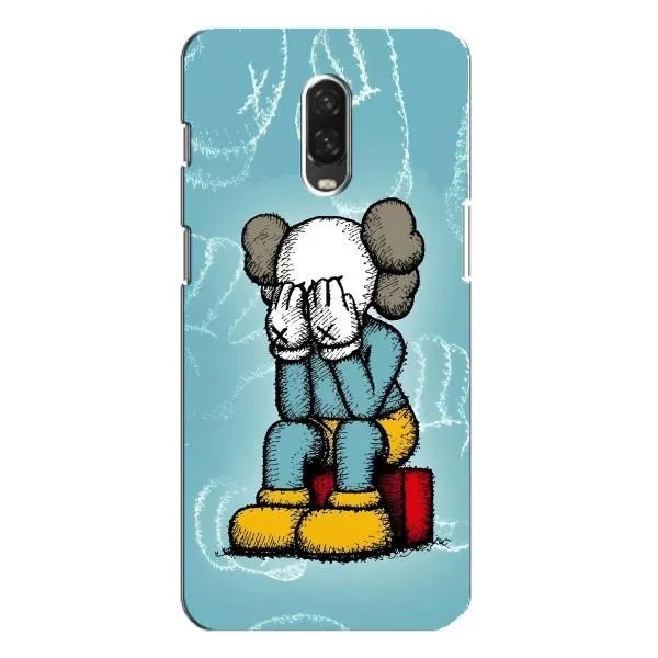 Чехол с принтом «Плач Bearbrick» для OnePlus 6T