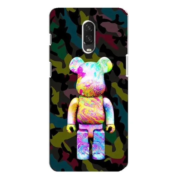Чехол с принтом «Яркий Bearbrick» для OnePlus 6T