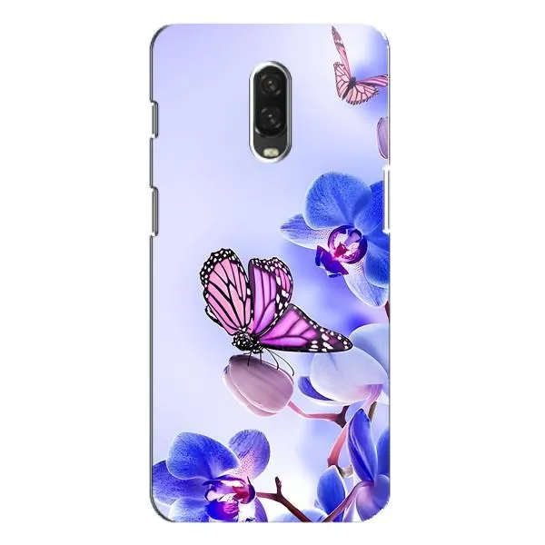 Чехол с принтом «Бабочка на цветочке» для OnePlus 6T