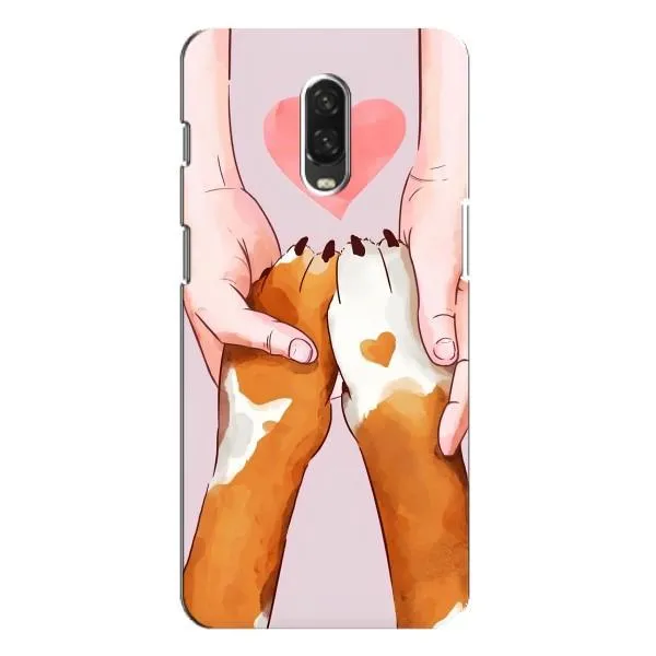 Чехол с принтом «Любовь к собакам» для OnePlus 6T Чехол с принтом «Любовь к собакам» для OnePlus 6T
