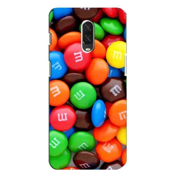 Чехол с принтом «MM's» для OnePlus 6T