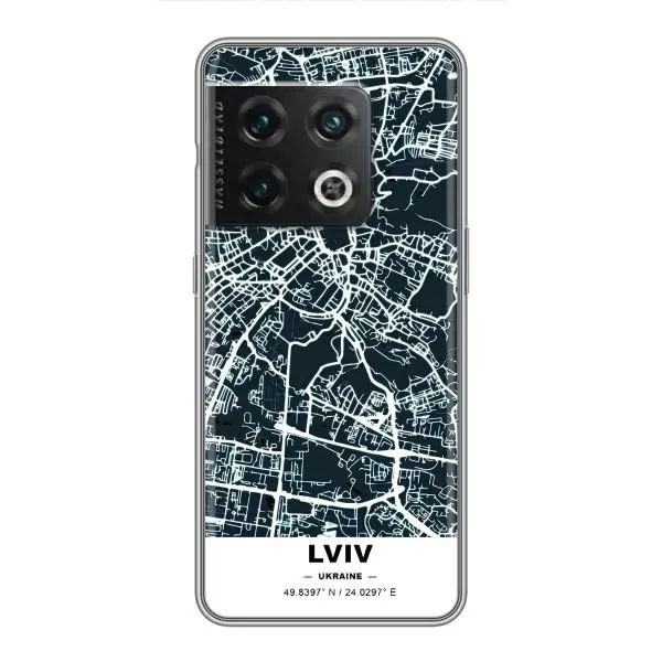 Чехол с принтом «Львов» для OnePlus 10 Pro