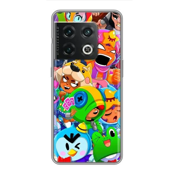 Чехол с принтом «Герои Бравл Старс» для OnePlus 10 Pro
