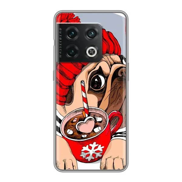 Чехол с принтом «Собачка в шапке» для OnePlus 10 Pro Чехол с принтом «Собачка в шапке» для OnePlus 10 Pro