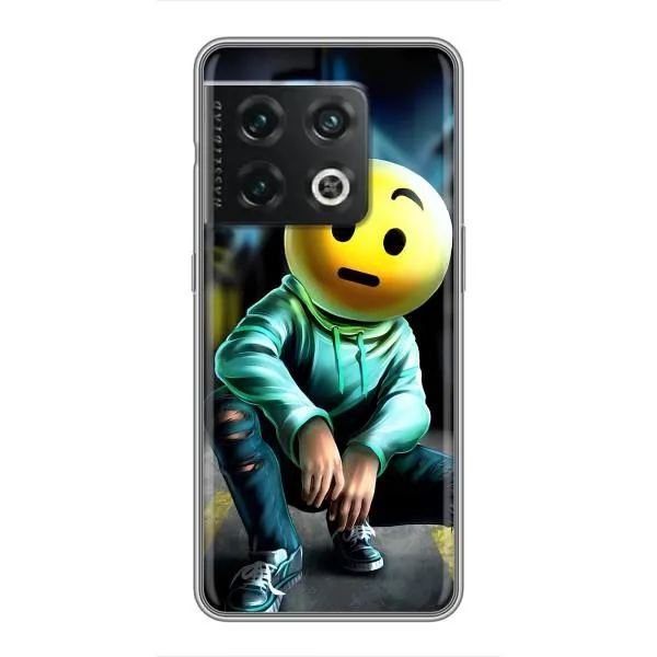 Чехол с принтом «Парень смайл» для OnePlus 10 Pro