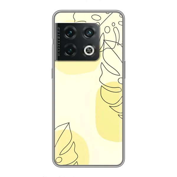 Чехол с принтом «Желтая монстера арт» для OnePlus 10 Pro