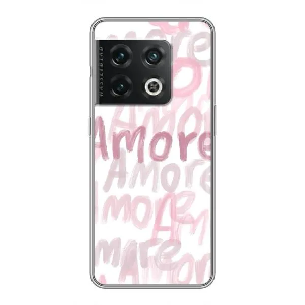 Чехол с принтом «Аморе любовь» для OnePlus 10 Pro Чехол с принтом «Аморе любовь» для OnePlus 10 Pro