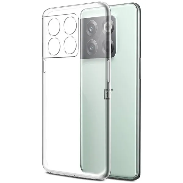 TPU чохол Epic Transparent 1,5mm Full Camera для OnePlus 10T — Прозорий
