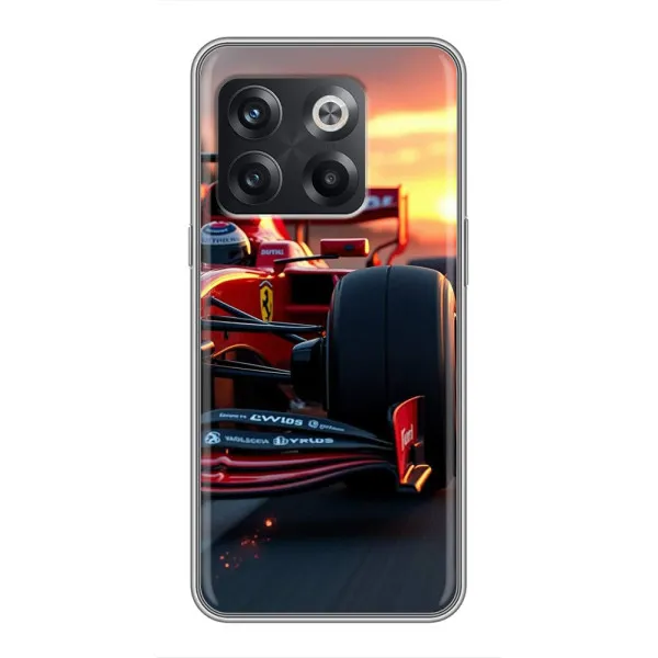 Чехол с принтом «Макларен на закате» для OnePlus 10T