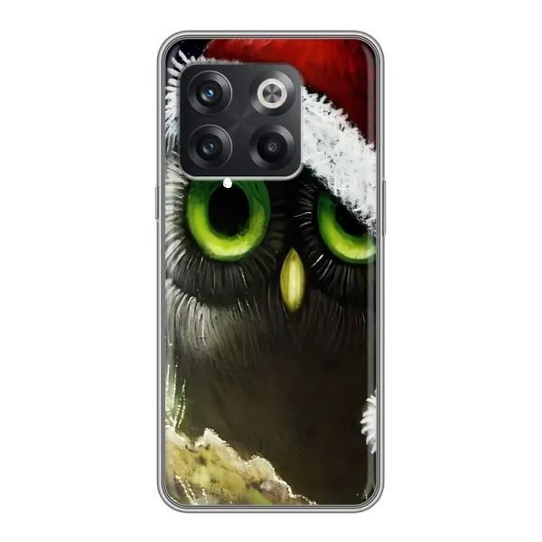 Чехол с принтом «Новогодняя Сова» для OnePlus 10T Чехол с принтом «Новогодняя Сова» для OnePlus 10T