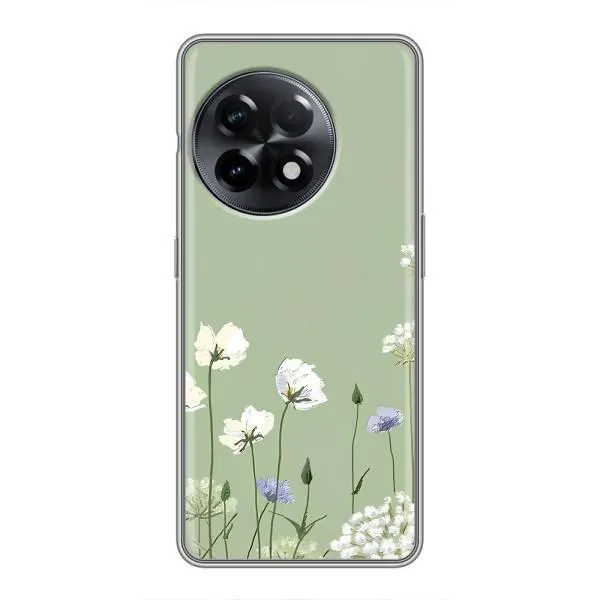Чехол с принтом «Цветы на зеленом» для OnePlus 11 Pro Чехол с принтом «Цветы на зеленом» для OnePlus 11 Pro