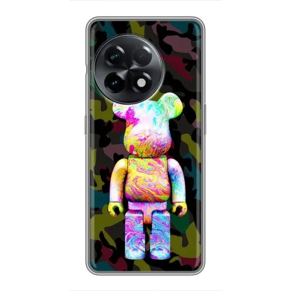 Чохол з принтом «Яскравий Bearbrick» для OnePlus 11