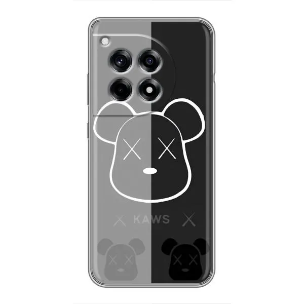 Чехол с принтом «БеарБрик глаза» для OnePlus 12 Pro