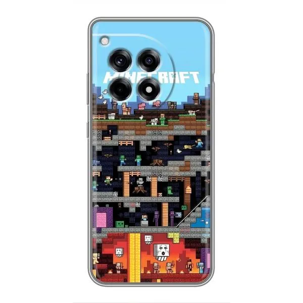 Чехол с принтом «фон Minecraft» для OnePlus 12 Pro