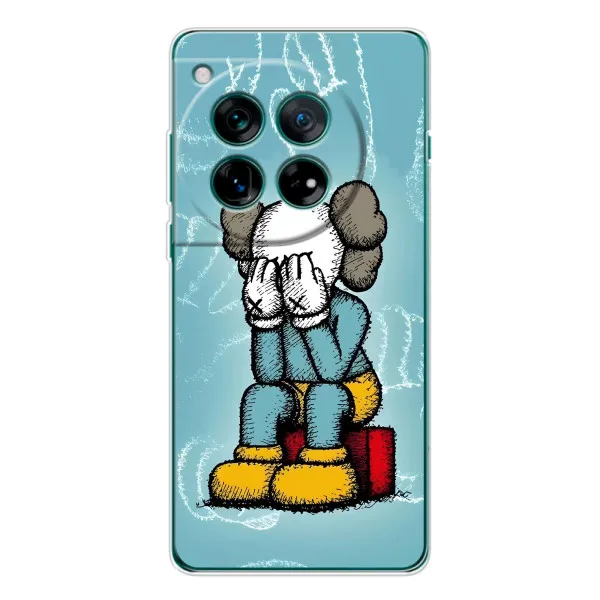 Чехол с принтом «Плач Bearbrick» для OnePlus 12