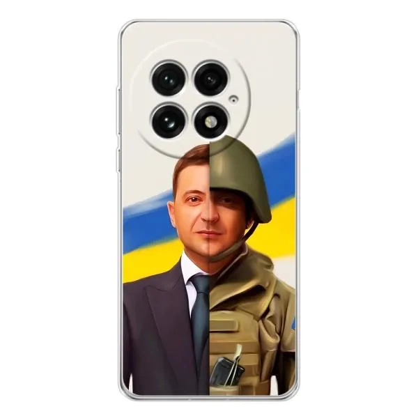 Чехол с принтом «Зеленский солдат» для OnePlus 13