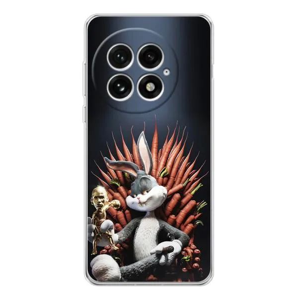 Чехол с принтом «Король Кролик» для OnePlus 13