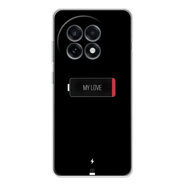 Чохол з принтом «Love battery» для OnePlus 13R