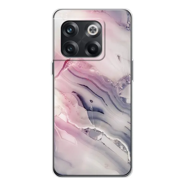 Чехол с принтом «Пурпурный Мрамор» для OnePlus 13s