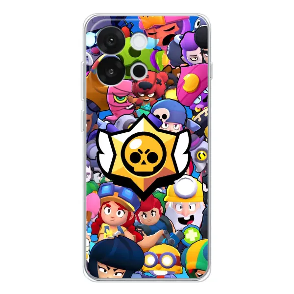 Чехол с принтом «Лого Brawl Stars» для OnePlus 13T Чехол с принтом «Лого Brawl Stars» для OnePlus 13T