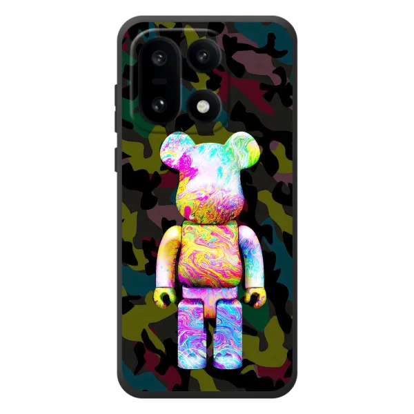 Чехол с принтом «Яркий Bearbrick» для OnePlus 15