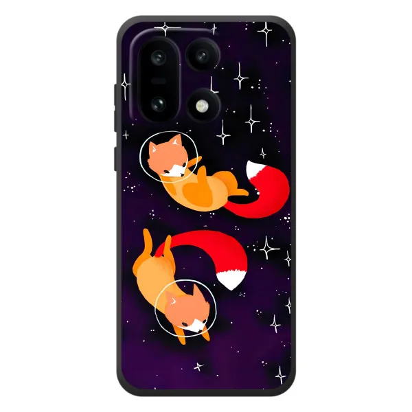 Чехол с принтом «Лисички космонавты» для OnePlus 15 Чехол с принтом «Лисички космонавты» для OnePlus 15