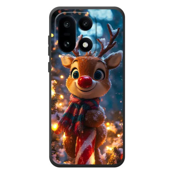 Чехол с принтом «Олень с шарфом» для OnePlus 15 Чехол с принтом «Олень с шарфом» для OnePlus 15