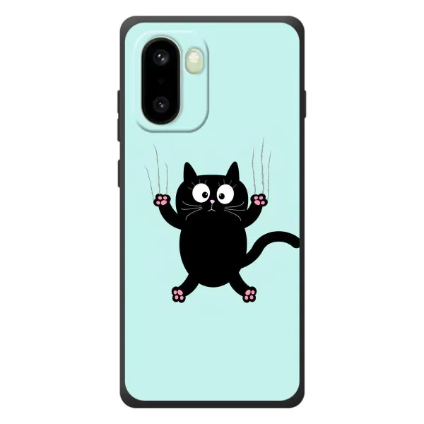 Чехол с принтом «Падающий кот» для OnePlus 15R Чехол с принтом «Падающий кот» для OnePlus 15R