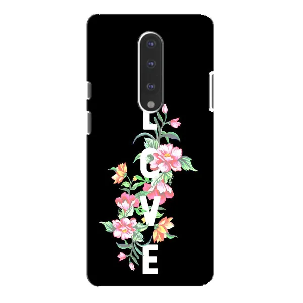 Чехол с принтом «Цветы LOVE» для OnePlus 7 Pro Чехол с принтом «Цветы LOVE» для OnePlus 7 Pro