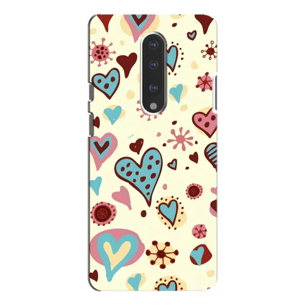 Чехол с принтом «Сердечки» для OnePlus 7 Pro Чехол с принтом «Сердечки» для OnePlus 7 Pro