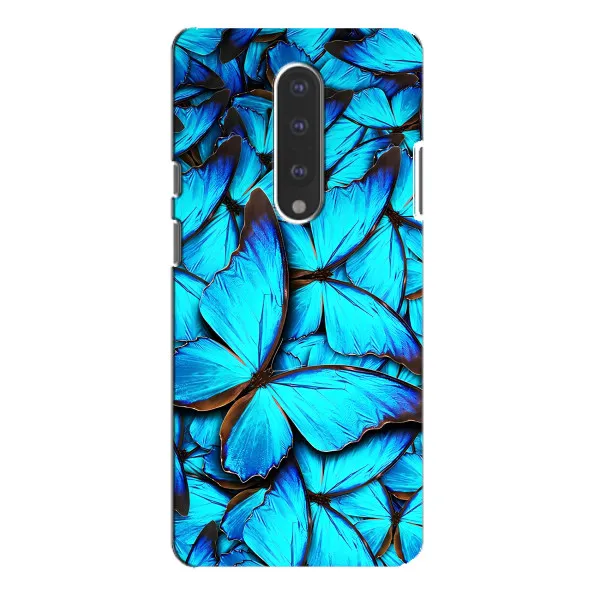 Чехол с принтом «Синие бабочки» для OnePlus 7 Pro