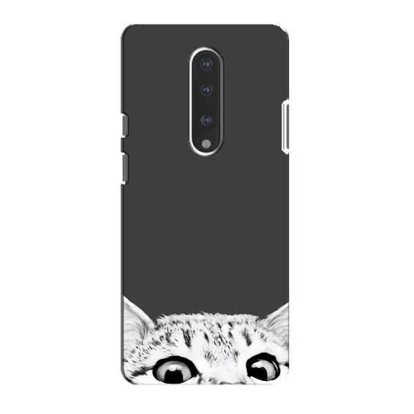 Чехол с принтом «Выглядывает кот» для OnePlus 7 Чехол с принтом «Выглядывает кот» для OnePlus 7