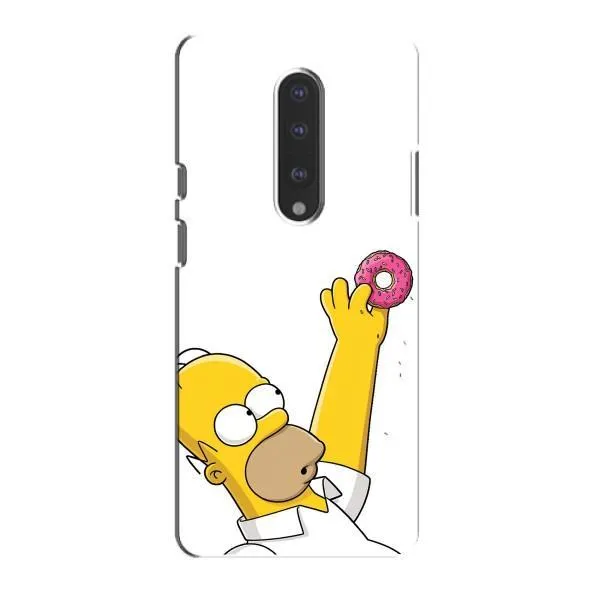 Чехол с принтом «Гомер с пончиком» для OnePlus 7