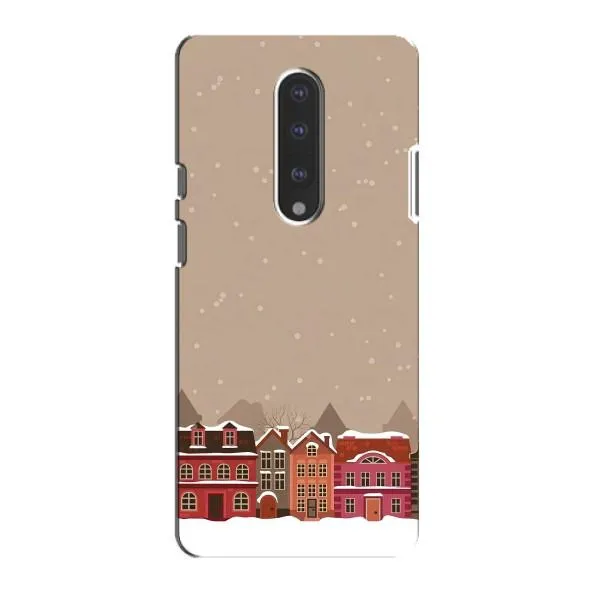 Чехол с принтом «Зимний город» для OnePlus 7