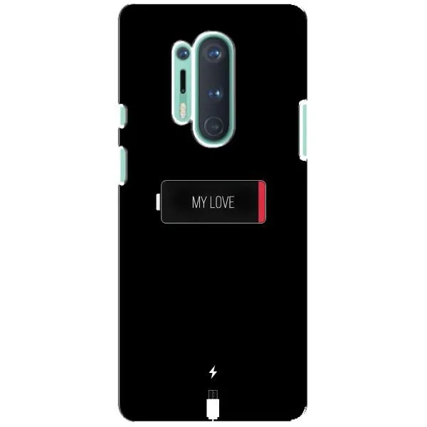 Чехол с принтом «Love battery» для OnePlus 8 Pro