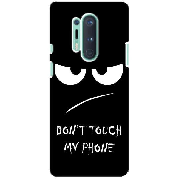 Чехол с принтом «Dont Touch» для OnePlus 8 Pro
