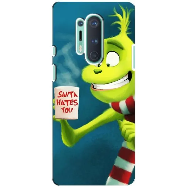 Чехол с принтом «Зеленый Гринч» для OnePlus 8 Pro
