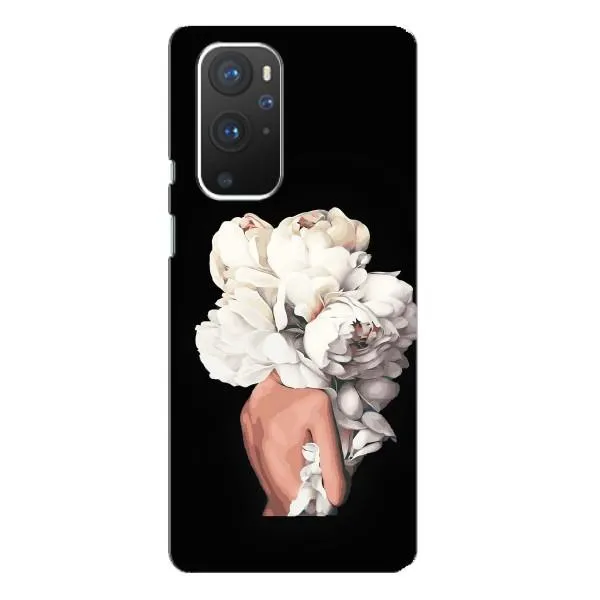 Чехол с принтом «Белые цветы» для OnePlus 9 Pro Чехол с принтом «Белые цветы» для OnePlus 9 Pro