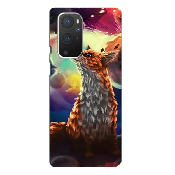 Чехол с принтом «Лисица в космосе» для OnePlus 9 Pro