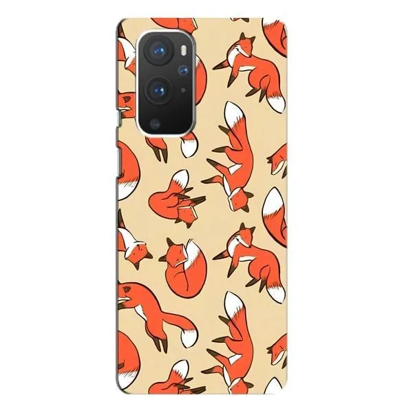Чехол с принтом «Лисички» для OnePlus 9 Pro