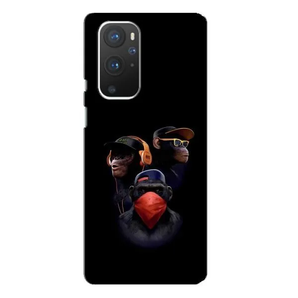 Чехол с принтом «Три обезьяны» для OnePlus 9 Pro