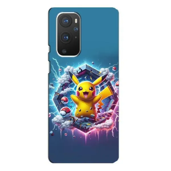 Чехол с принтом «Лого Пикачу» для OnePlus 9 Pro Чехол с принтом «Лого Пикачу» для OnePlus 9 Pro