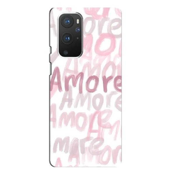 Чехол с принтом «Аморе любовь» для OnePlus 9 Pro