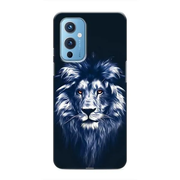 Чехол с принтом «Синий Лев» для OnePlus 9