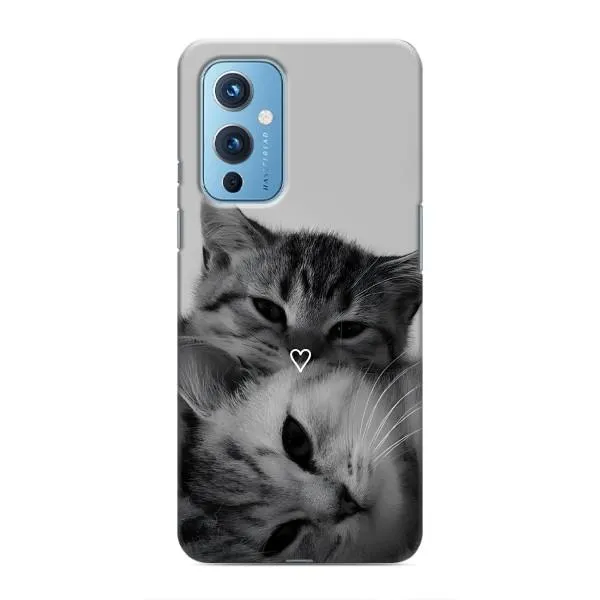 Чехол с принтом «Пара котов» для OnePlus 9