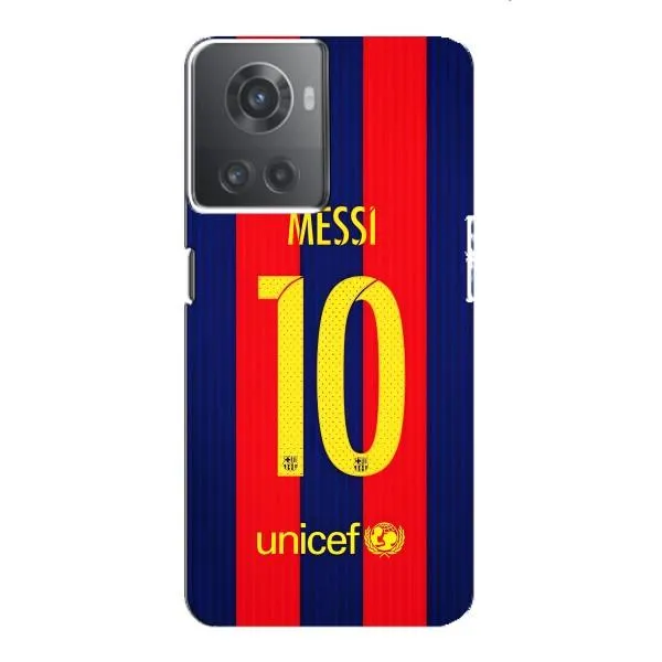 Чехол с принтом «Messi Barca 10» для OnePlus ACE (10R)