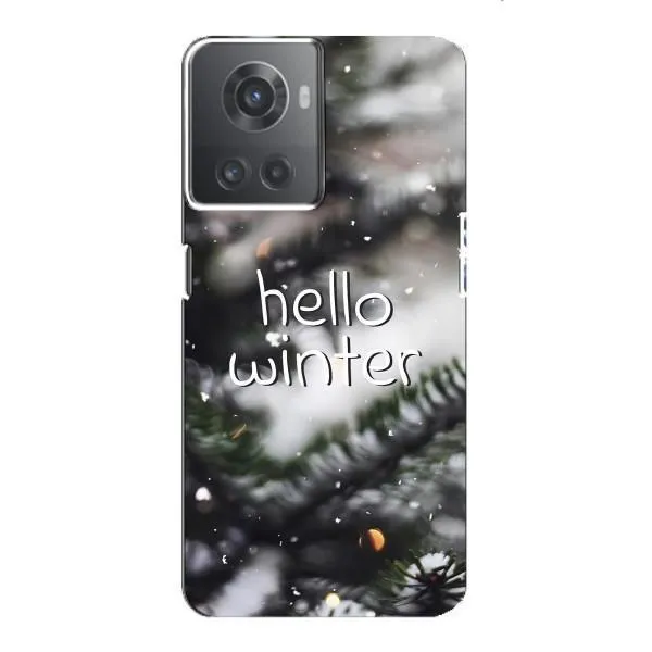 Чехол с принтом «Hello winter» для OnePlus ACE (10R) Чехол с принтом «Hello winter» для OnePlus ACE (10R)